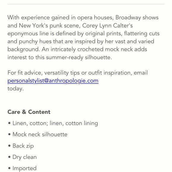 LOVELY White Dress from Anthropologie - Picture 3 of 9